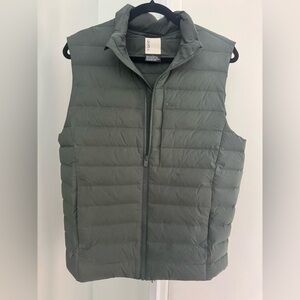 Vuori Green Puffer Vest